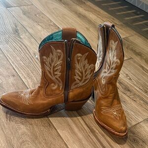 Corral Brown Leather Cowboy Boots